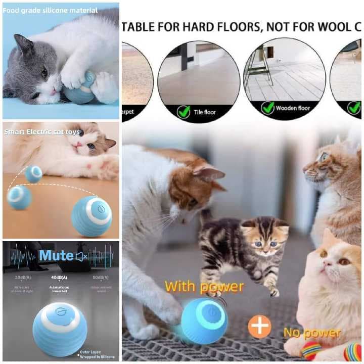 pelota para gato