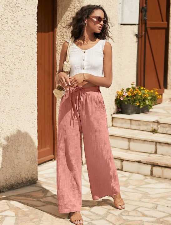 pantalon de pierna ancha