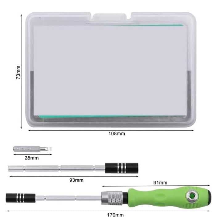 desarmador con 30 Puntas intercambiables 3