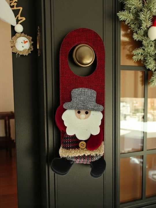 Colgante navideño para puerta