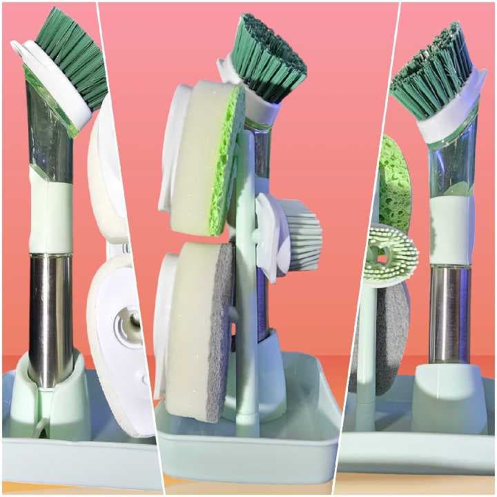 kit de cepillos para limpieza