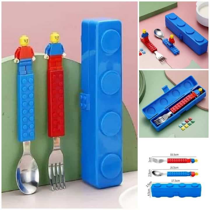cubiertos de lego
