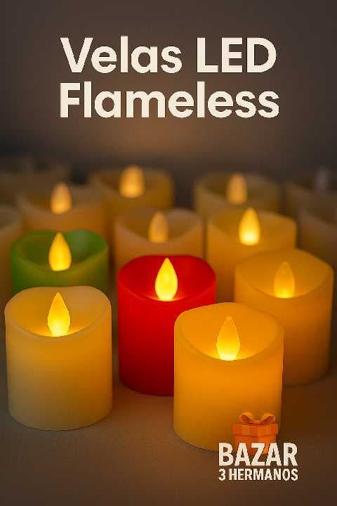 velas led flameless
