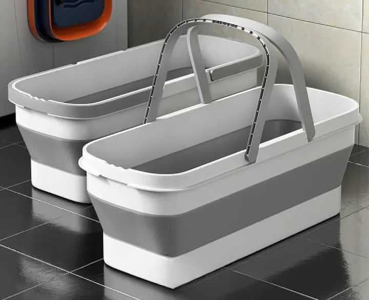 cubeta multifuncional plegable