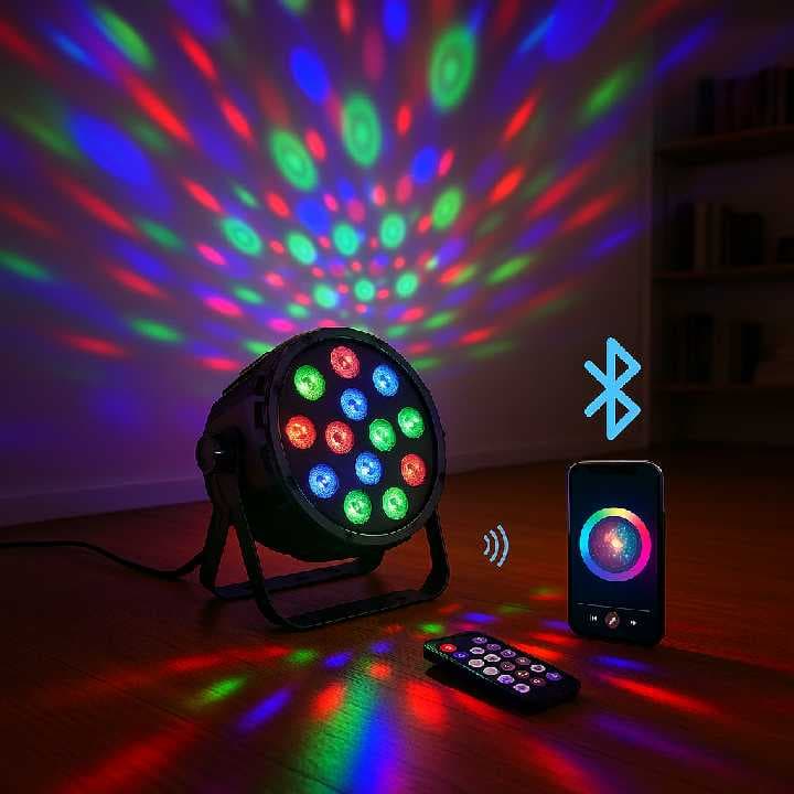 Proyector rgb con bocina Bluetooth