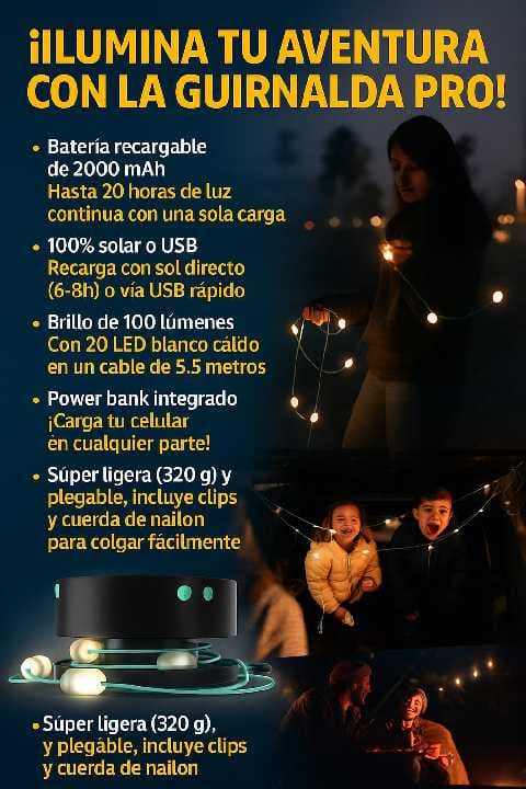 guirnalda pro de 5.5 metros