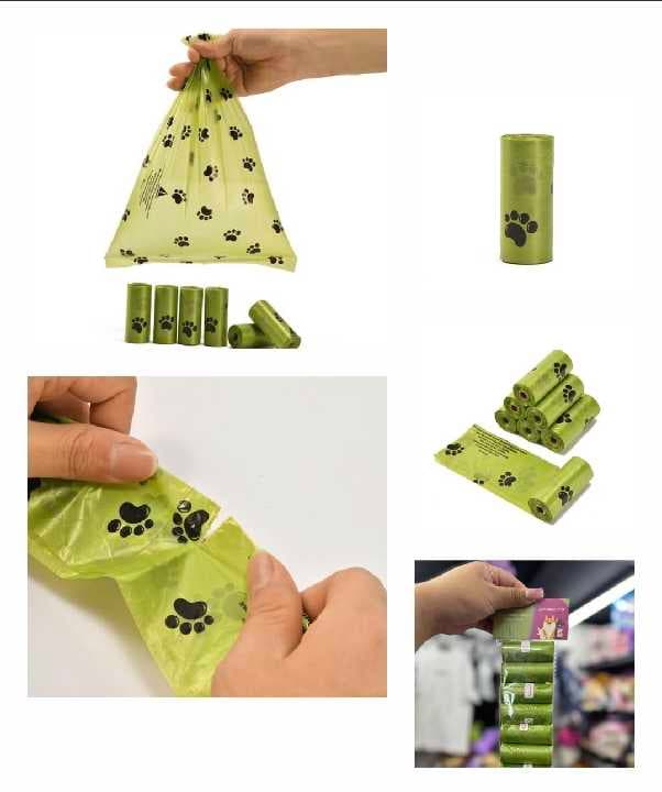 bolsas para poop de mascotas (120 bolsas)