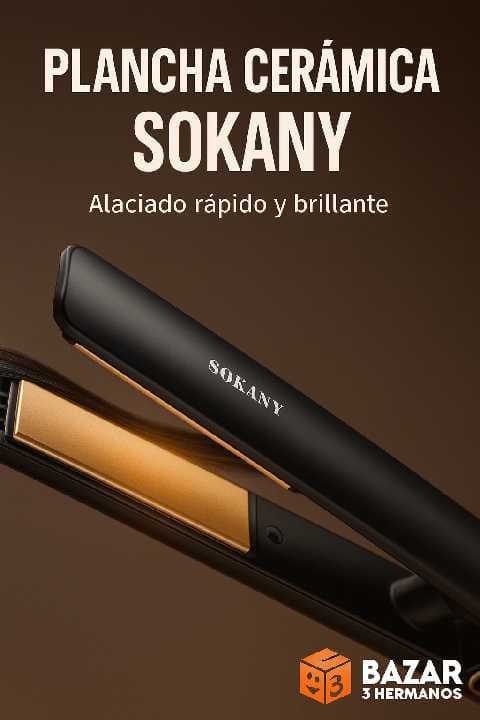 plancha de cabello sokan