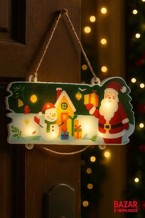 letrero con luz led