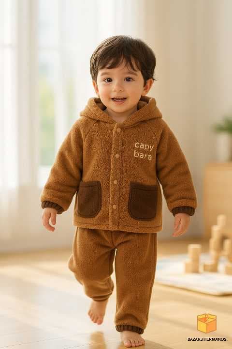 conjunto infantil de capibara