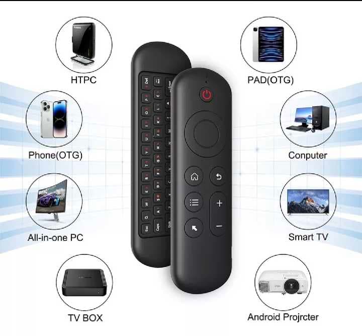 control universal bluethoot con teclado 2