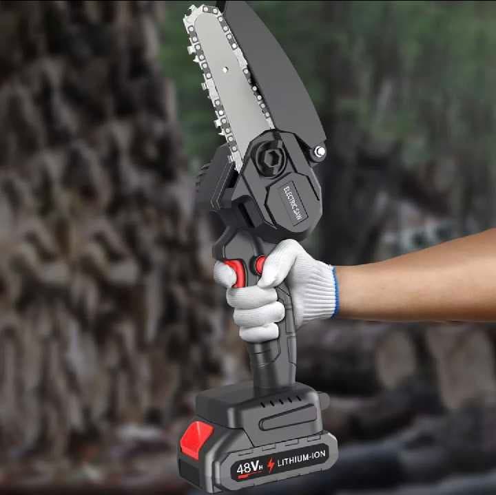 sierra electrica doble bateria