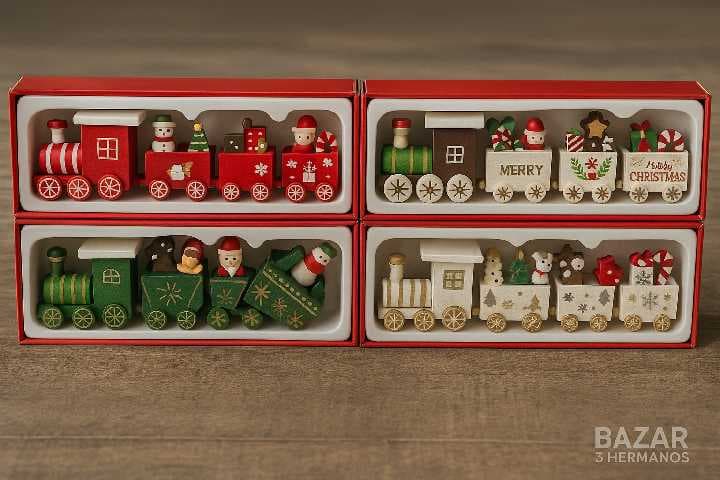 tren modelo 2 de 4 vagones