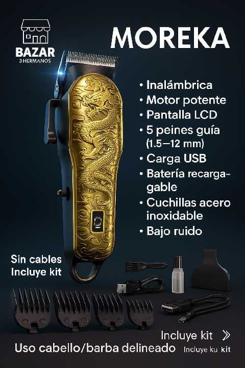 maquina para afeitar moreka