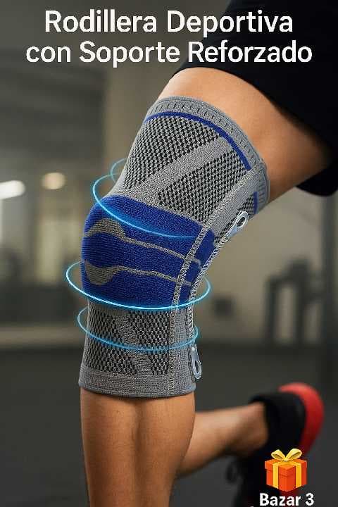 Rodillera pro con soporte