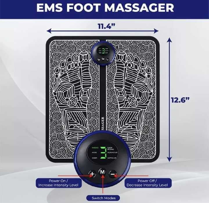 masajeador de electroestimulacion para pies