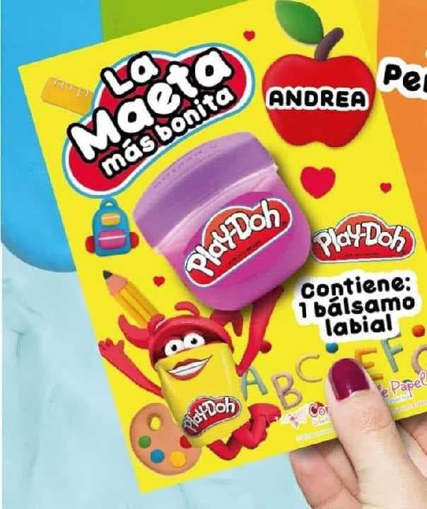 balsamo labial play doh