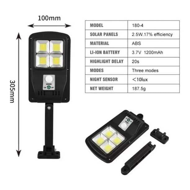 lampara solar led de alumbrado