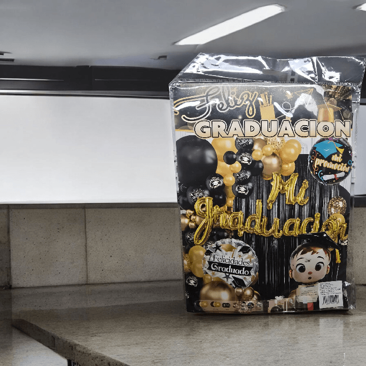 paquete de globos de graduacion
