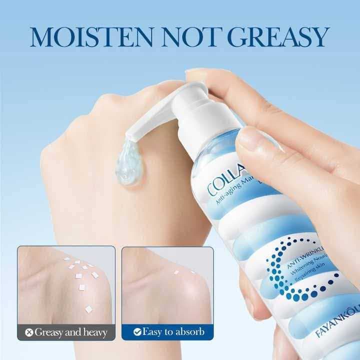 crema corporal con colageno y olor a malvavisco