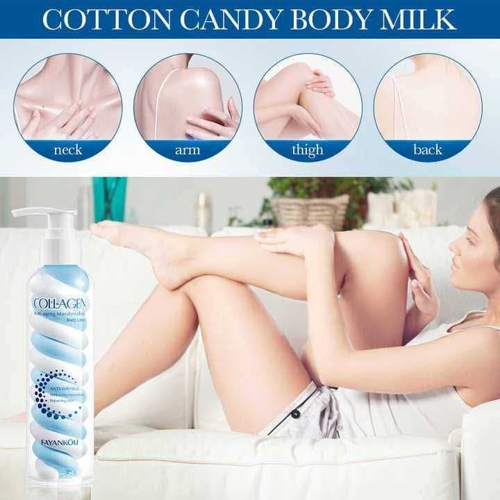 crema corporal con colageno y olor a malvavisco 5