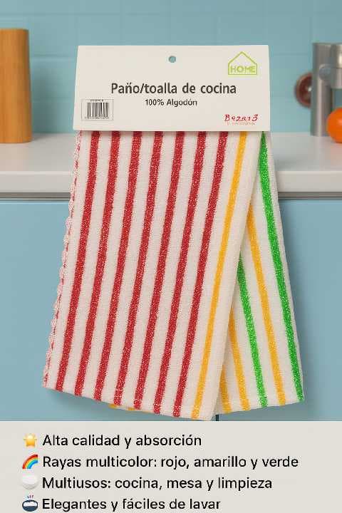 paquete de 3 toallas microfibra