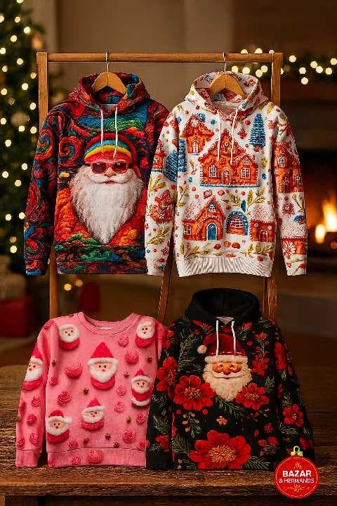 SUDADERAS 3D