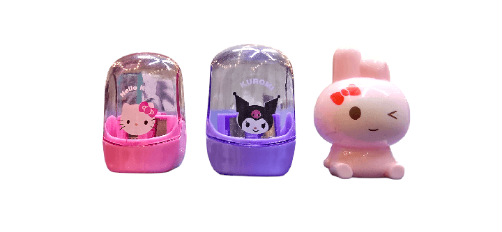 sacapuntas kitty o kuromi