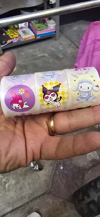 sticker en rollo, sanrio
