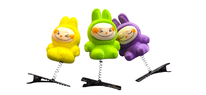 broches para cabello labubu