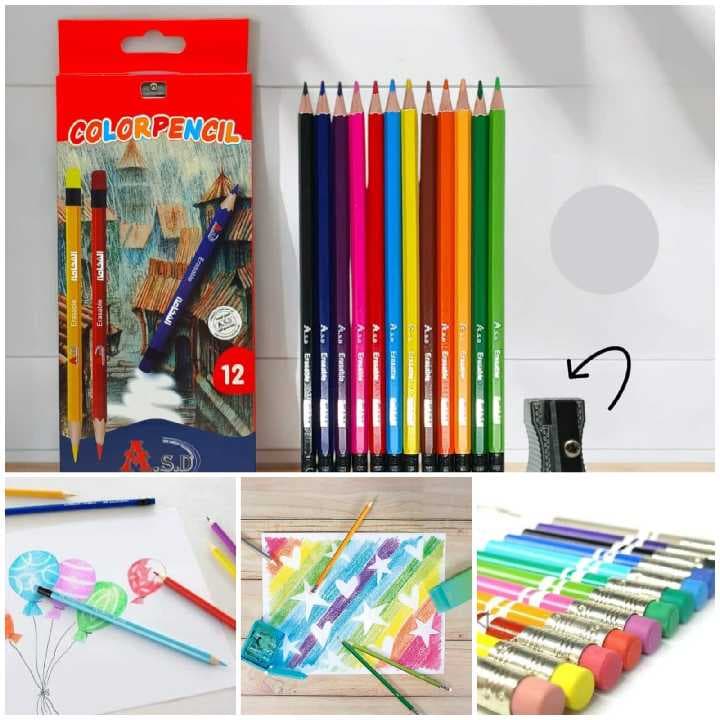 set de 12 colores borrables