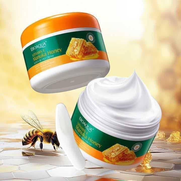 crema facial de miel