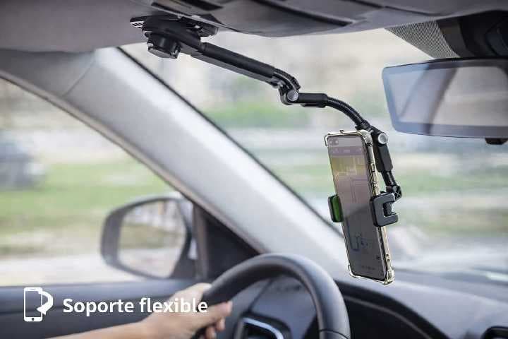 soporte de visera para celular