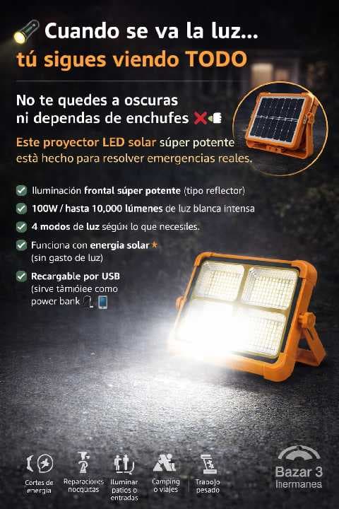 Reflector solar grande