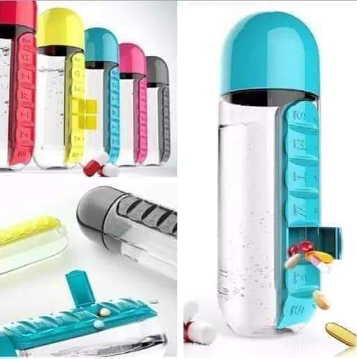 Caso con pastillero