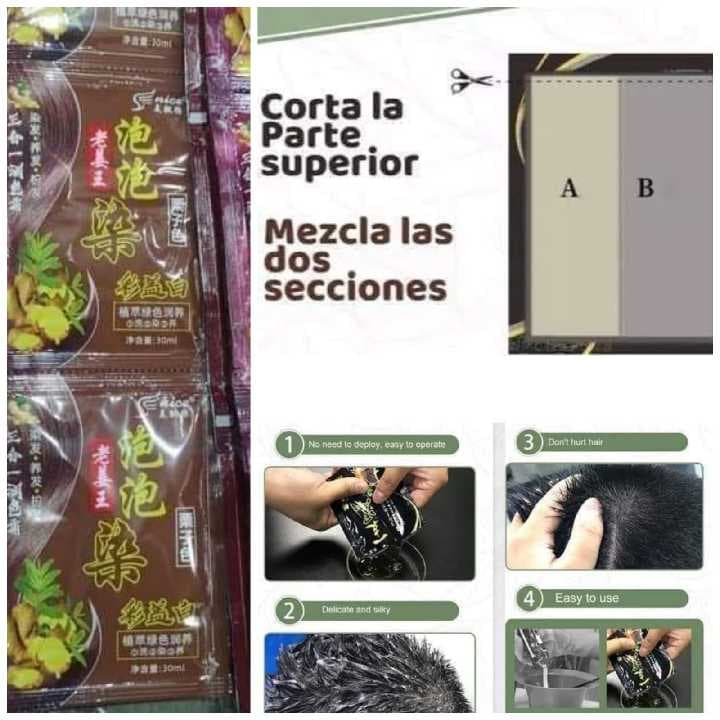 sobre de tinte