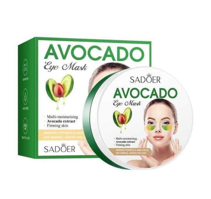 60 parches para parpados con extracto de aguacate